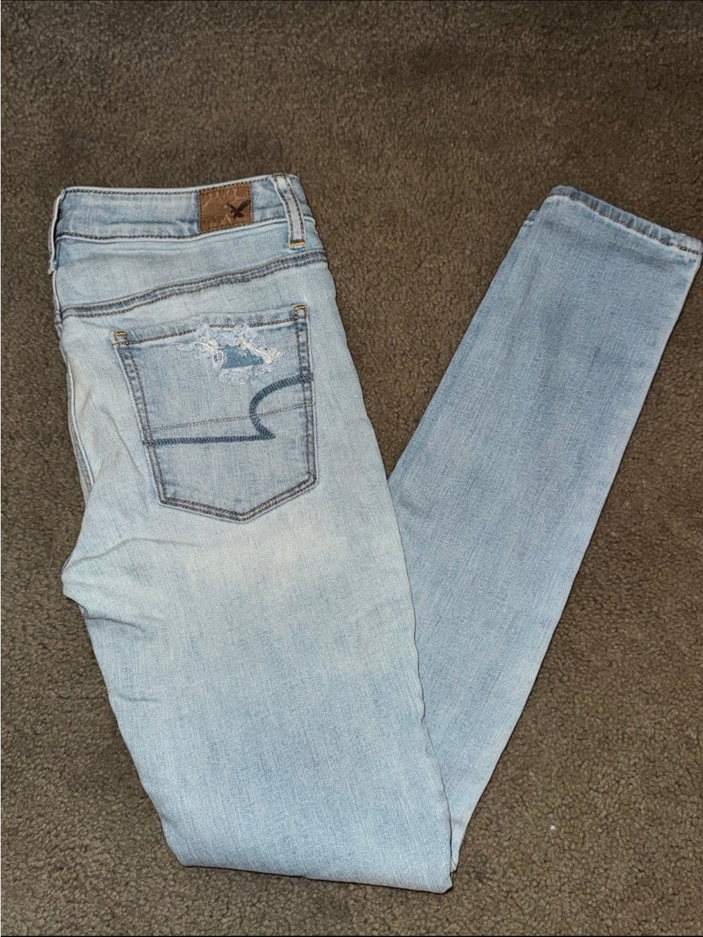 American Eagle Outfitters Light Blue Women's Skinny Jeans